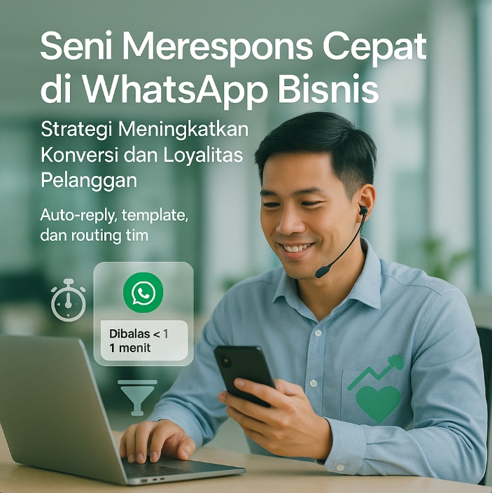 Seni Merespons Cepat di WhatsApp Bisnis